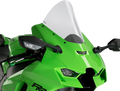 PUIG HI-TECH PARTS Race Windscreen - 12-1/2" - Clear - Ninja ZX-10R