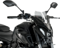 PUIG HI-TECH PARTS New Generation Windscreen - 12-1/2" - Smoke - MT-07