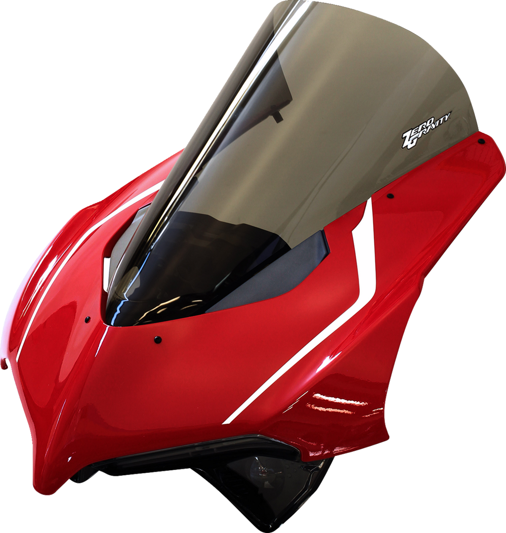 ZERO GRAVITY Windscreen - Light Smoke - '18-'25 Panigale V2/V4