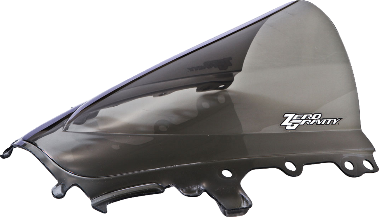 ZERO GRAVITY Double Bubble Windscreen - Light Smoke - YZF R1/R1M/World GP