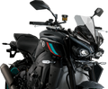 PUIG HI-TECH PARTS New Generation Sport Windshield - 14" - Smoke - MT-10/SP