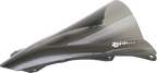 ZERO GRAVITY Double Bubble Windscreen - Light Smoke - ZX-4RR