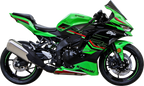 ZERO GRAVITY Double Bubble Windscreen - Light Smoke - ZX-4RR