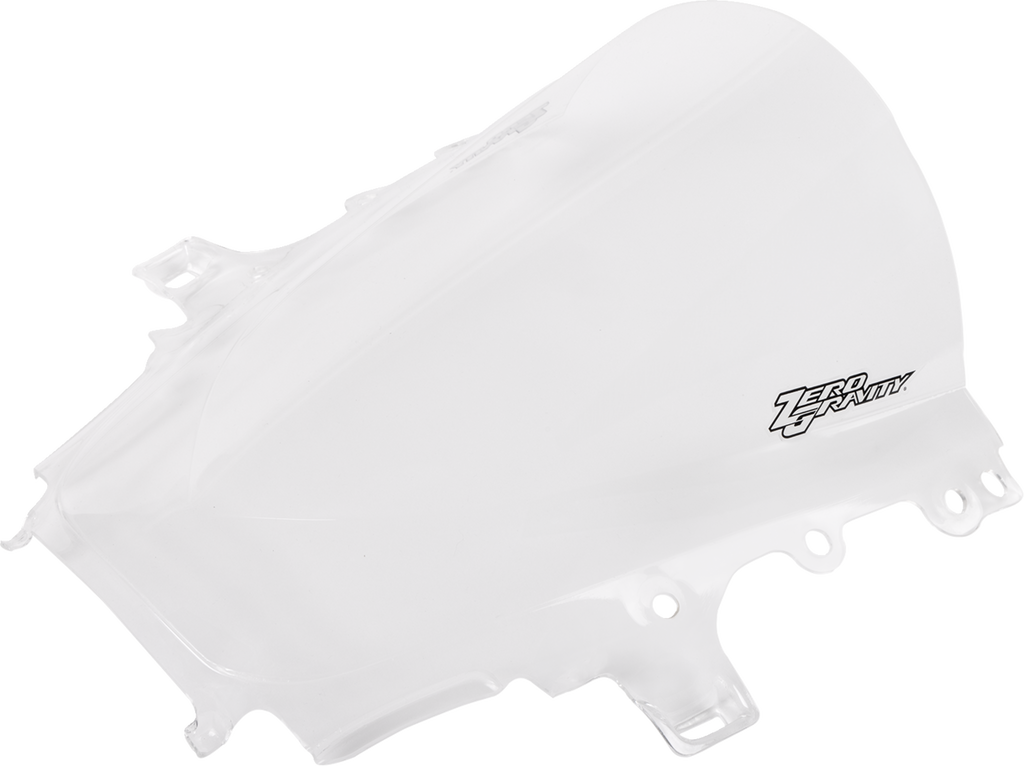 ZERO GRAVITY Double Bubble Windscreen - Clear - YZF R1/R1M/World GP