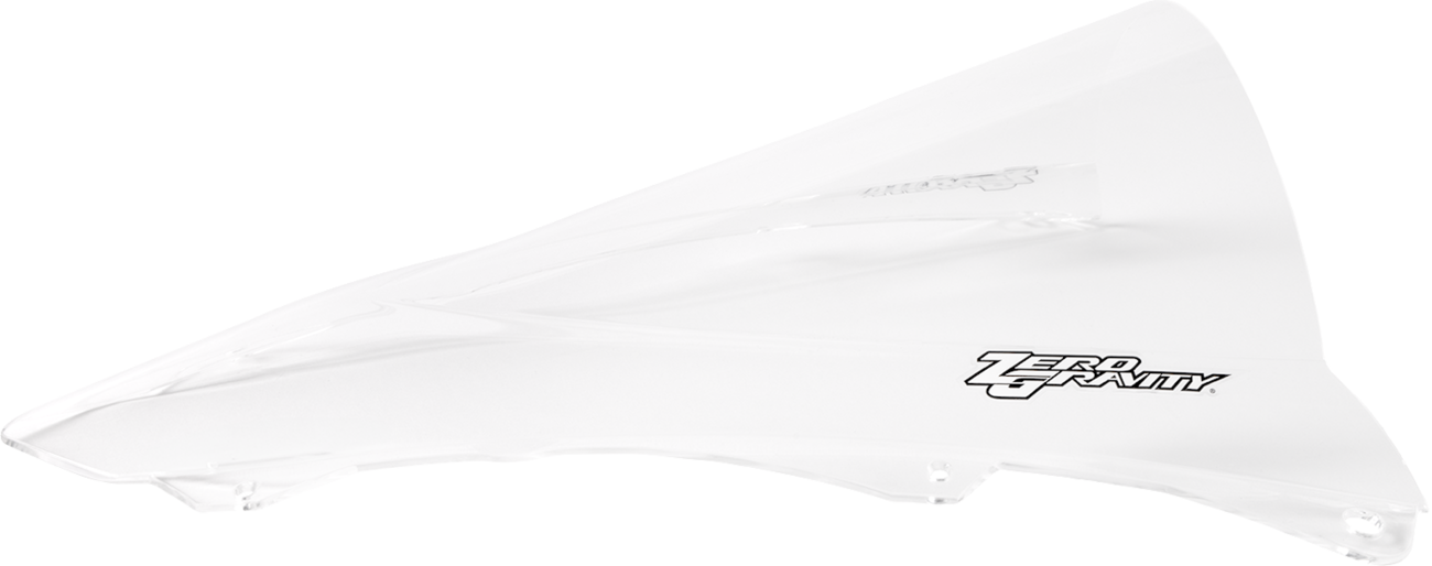 ZERO GRAVITY Double Bubble Windscreen - Clear - ZX-4RR