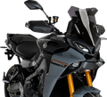 PUIG HI-TECH PARTS Sport Windscreen - Dark Smoke - Yamaha