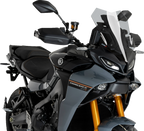 PUIG HI-TECH PARTS Sport Windscreen - Light Smoke - Yamaha