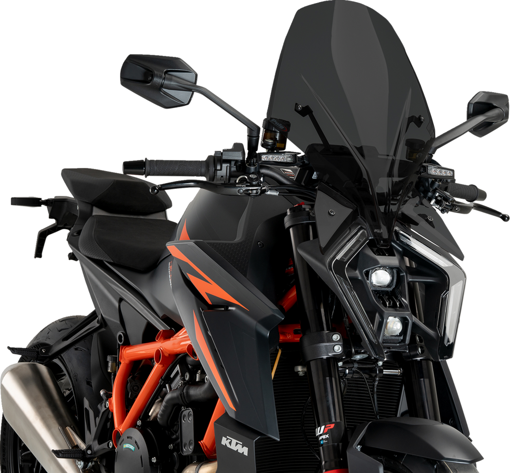 PUIG HI-TECH PARTS New Generation Windscreen - Dark Smoke - 1390 Super Duke