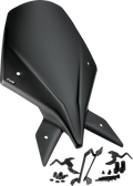 PUIG HI-TECH PARTS New Generation Windscreen - Black - 1390 Super Duke