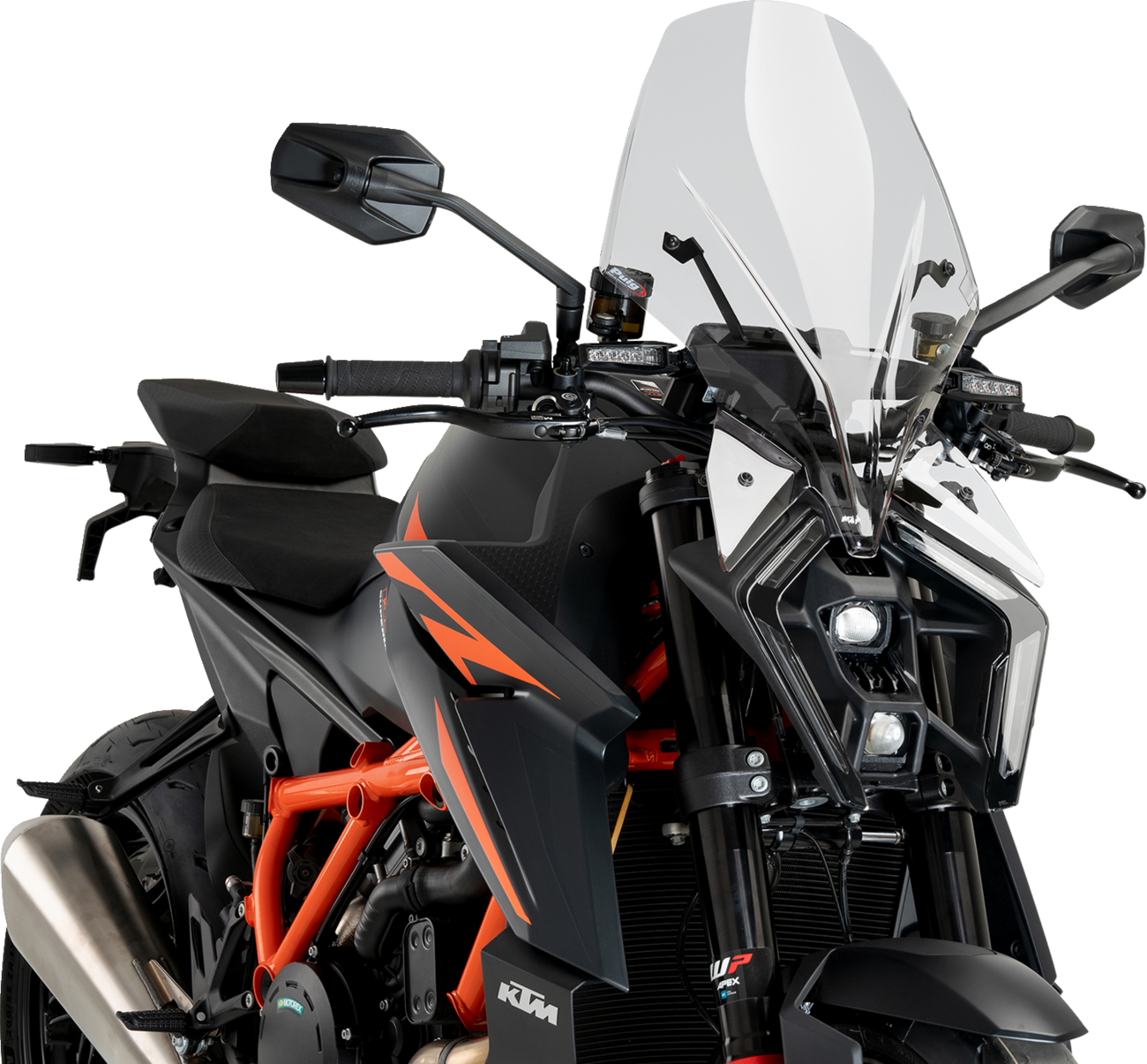 PUIG HI-TECH PARTS New Generation Windscreen - Clear - 1390 Super Duke