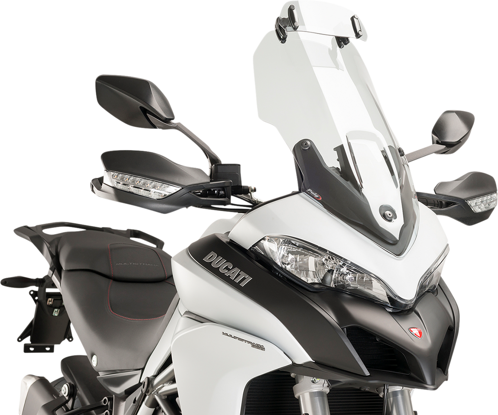 PUIG HI-TECH PARTS Adjustable Visor - Clear - R1200GS