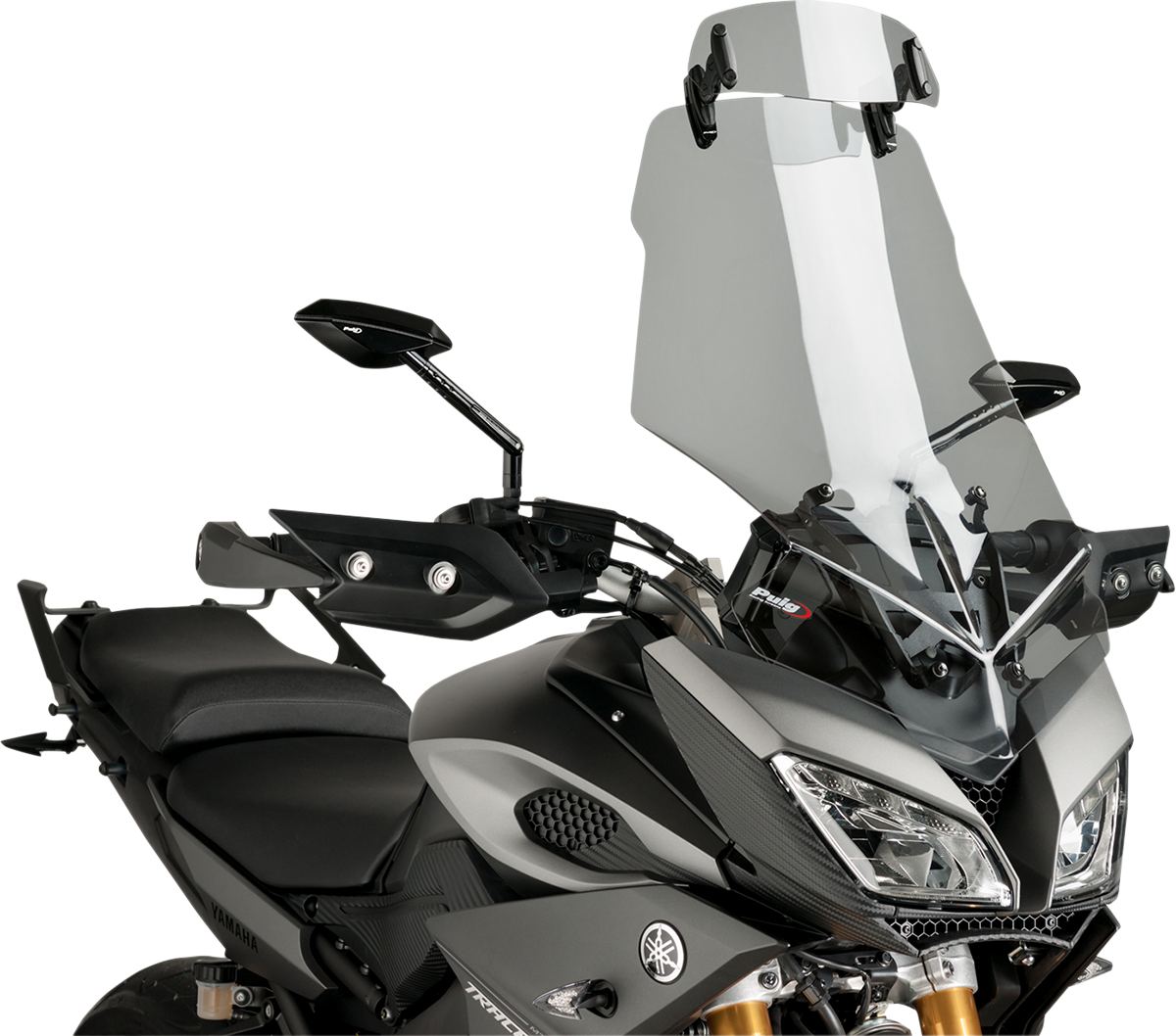 PUIG HI-TECH PARTS Adjustable Visor - Smoke - XL1000V