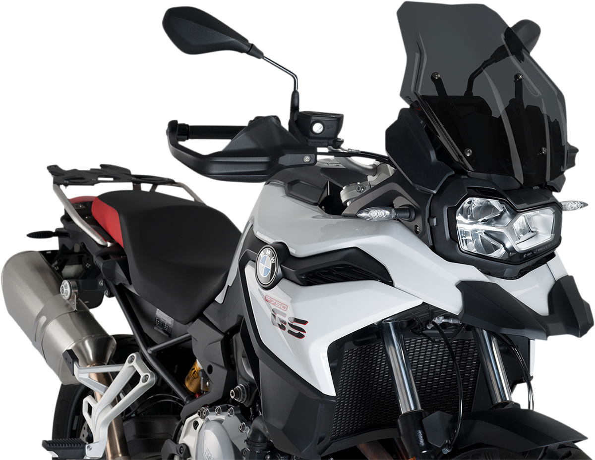 PUIG HI-TECH PARTS Race Windscreen - Dark Smoke - BMW