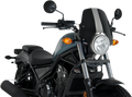 PUIG HI-TECH PARTS New Generation Windscreen - Black - Rebel