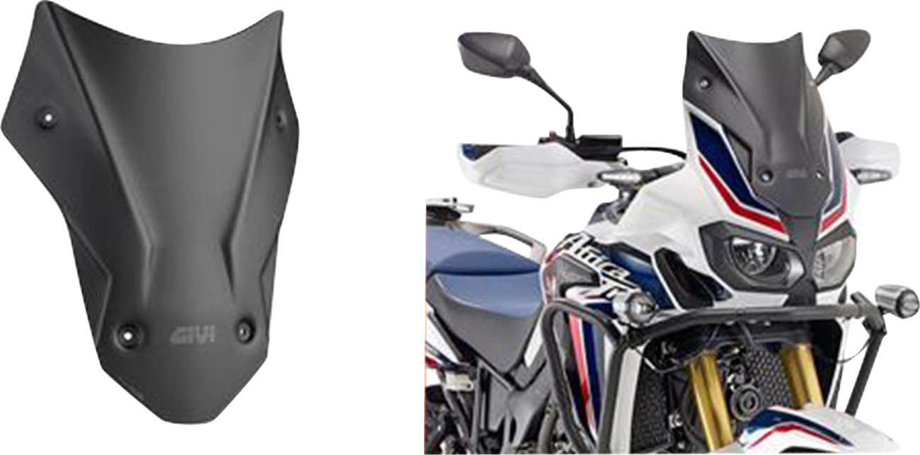 GIVI Windshield - Matte Black - CRF1000L