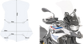 GIVI Windshield - Clear - BMW