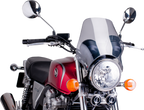 PUIG HI-TECH PARTS Naked Windshield - Smoke