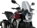 PUIG HI-TECH PARTS Custom II Windshield - Smoke - X11