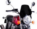 PUIG HI-TECH PARTS Naked Windshield - Black
