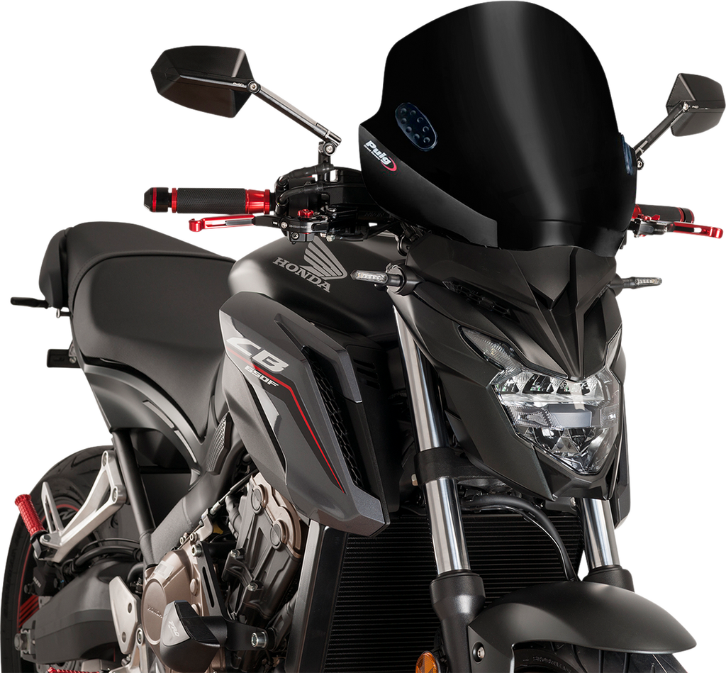 PUIG HI-TECH PARTS Trend Windscreen - Black