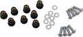 PUIG HI-TECH PARTS Windscreen Screw Kit - Silver