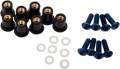 PUIG HI-TECH PARTS Windscreen Screw Kit - Blue