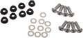 PUIG HI-TECH PARTS Windscreen Screw Kit - Silver