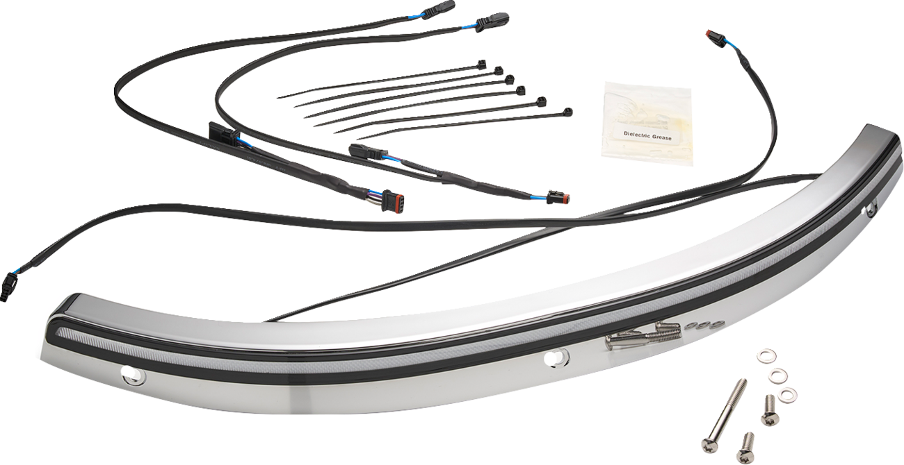 Ciro Trim Windshield Led Solaire Chrome