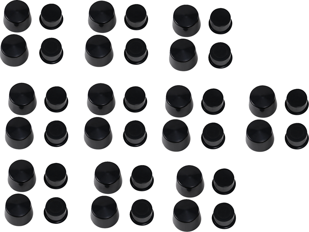 Drag Specialties Cover Bolt Deep 1 Hex - Black