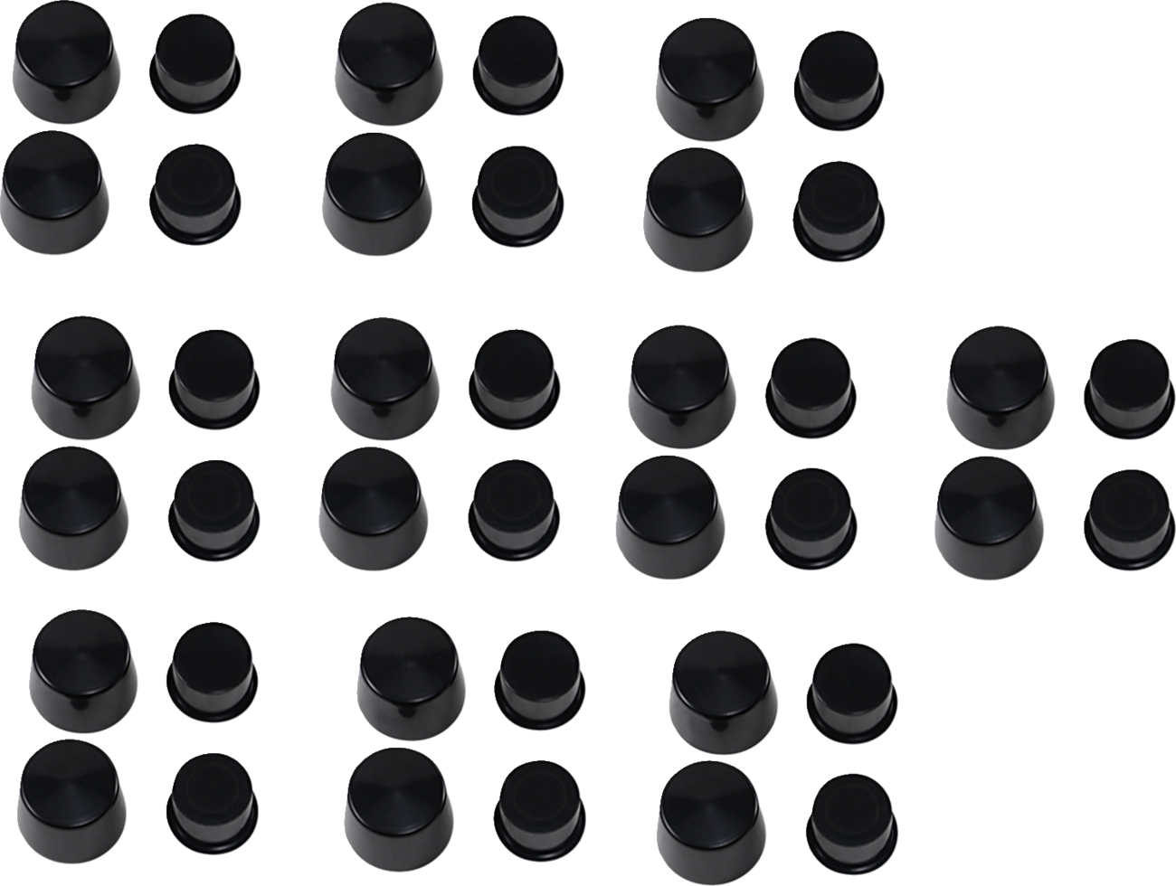 Drag Specialties Cover Bolt Deep 1 Hex - Black