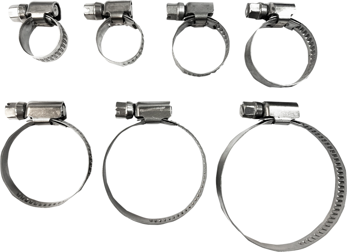 Parts Unlimited Hose Clamp Embossed 8-12