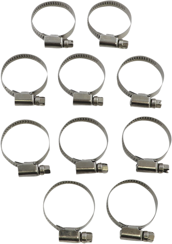 Parts Unlimited Hose Clamp Embossed 20-32