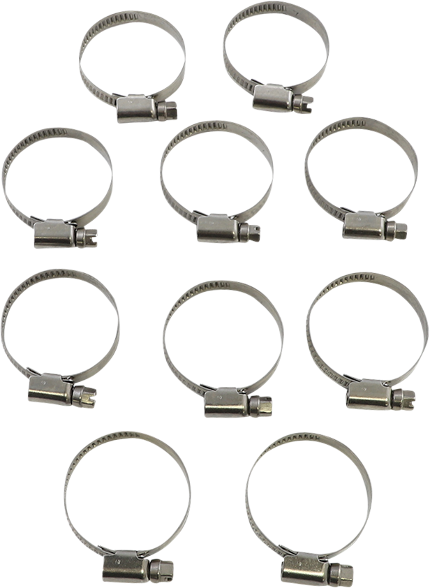 Parts Unlimited Hose Clamp Embossed 25-40
