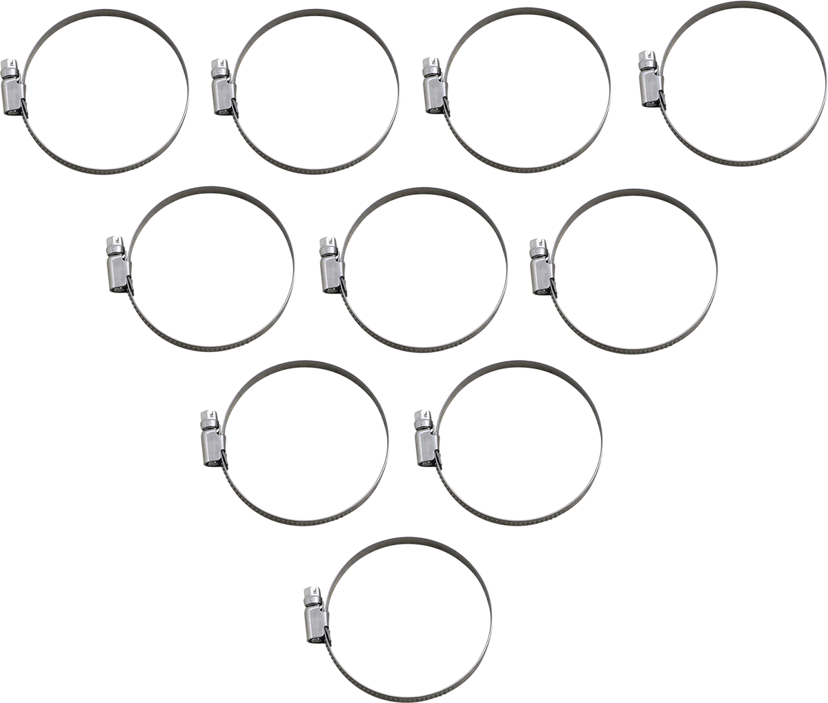 Parts Unlimited Hose Clamp Embossed 50-70