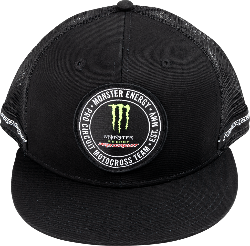 PRO CIRCUIT Patch Snapback Hat - Black