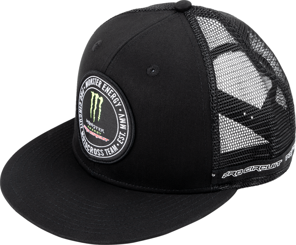 PRO CIRCUIT Patch Snapback Hat - Black