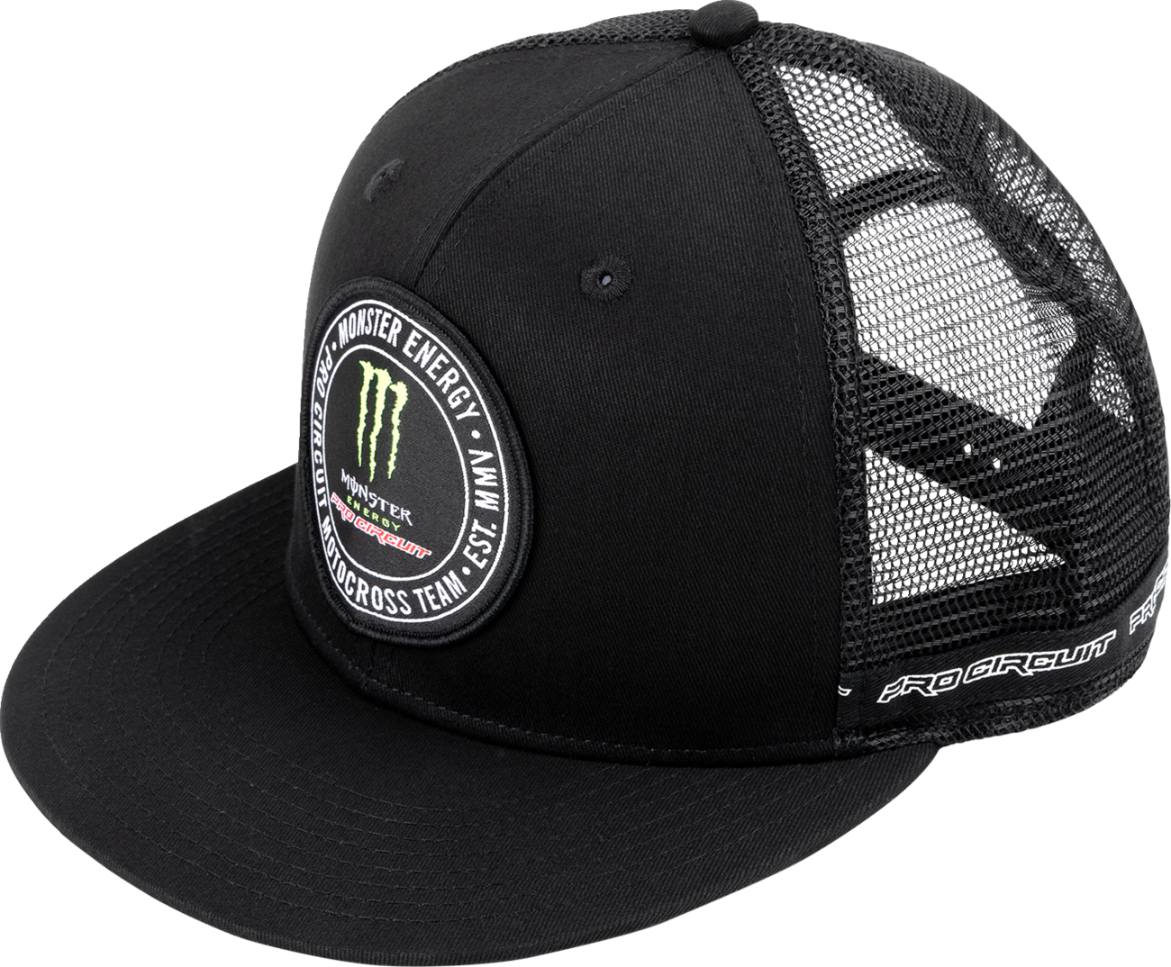PRO CIRCUIT Patch Snapback Hat - Black