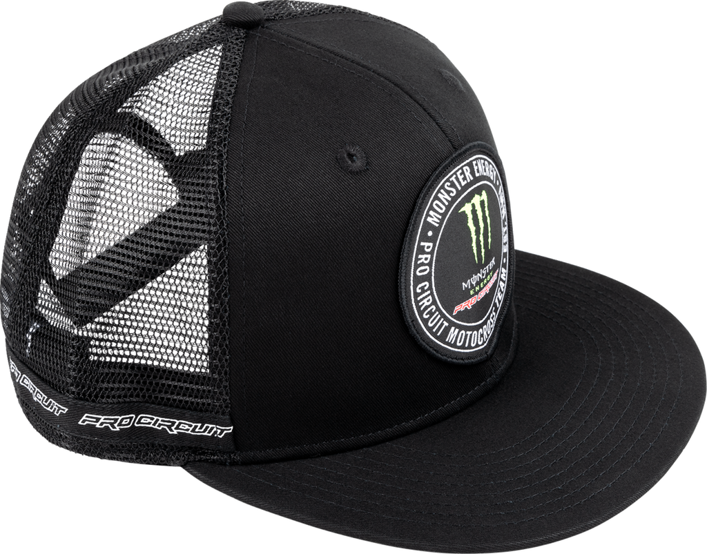 PRO CIRCUIT Patch Snapback Hat - Black