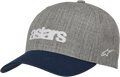 ALPINESTARS History Hat - Gray/Navy - One Size