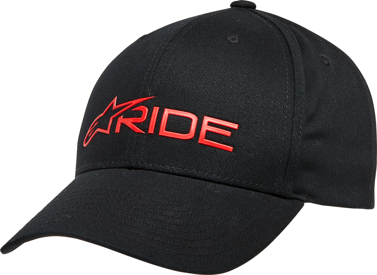ALPINESTARS Ride 3.0 Hat - Black/Red - One Size