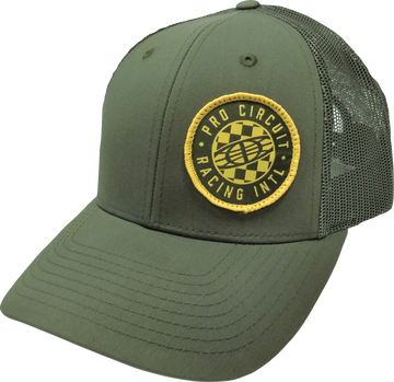 PRO CIRCUIT Pro Circuit Global Checked Hat - Olive - One Size