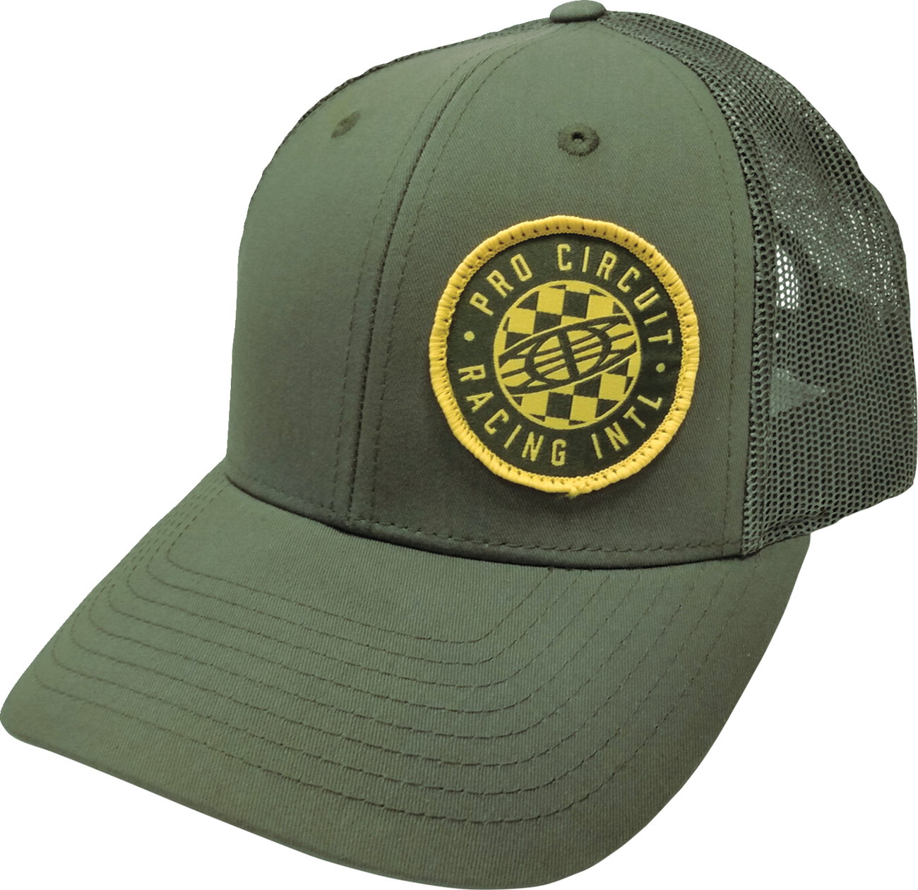 PRO CIRCUIT Pro Circuit Global Checked Hat - Olive - One Size