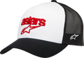 ALPINESTARS Pedigree Hat - White/Black - One Size