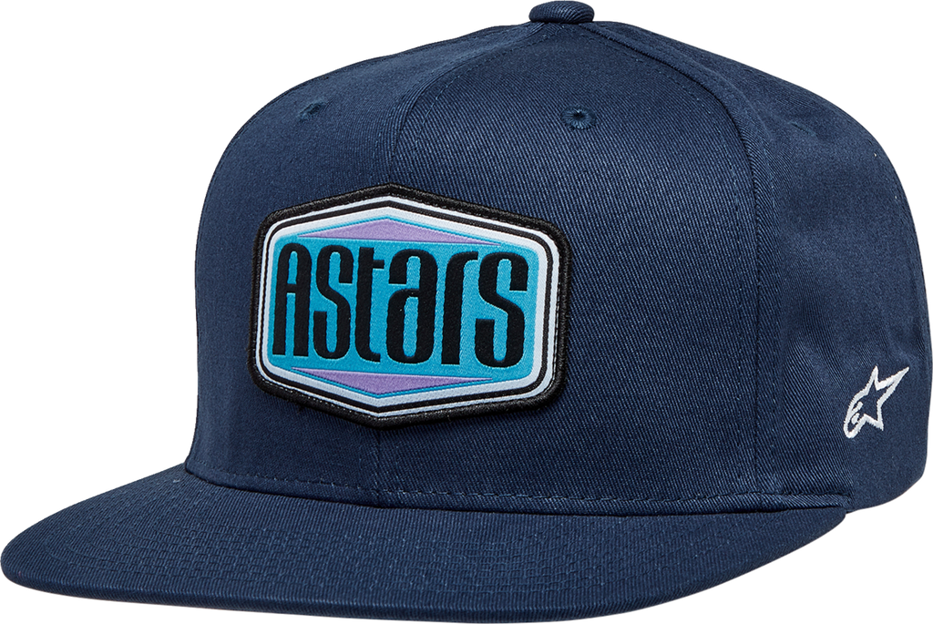 ALPINESTARS Belvedere Flat Bill Hat - Navy - One Size