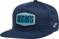 ALPINESTARS Belvedere Flat Bill Hat - Navy - One Size