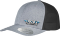 Drag Specialties Hat Drag Mesh Snpbk - Gray/Black