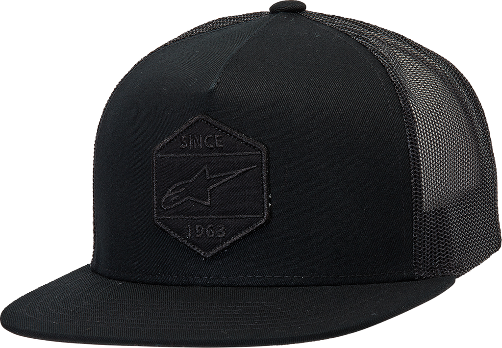 ALPINESTARS Bolt Trucker Hat - Black/Black - One Size