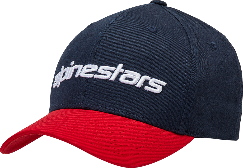 ALPINESTARS Linear Hat - Navy/Red - L/XL