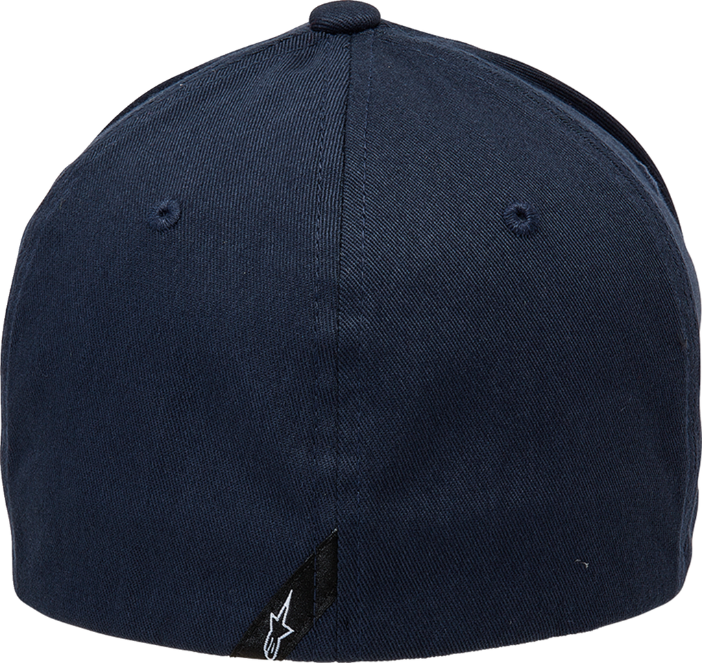 ALPINESTARS Linear Hat - Navy/Red - Small/ Medium