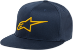 ALPINESTARS Ageless Flat Bill Hat - Brown/Black - Large/XL